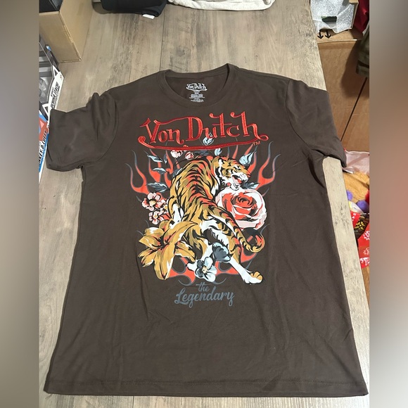 Von Dutch tiger graphic tee - Picture 1 of 4
